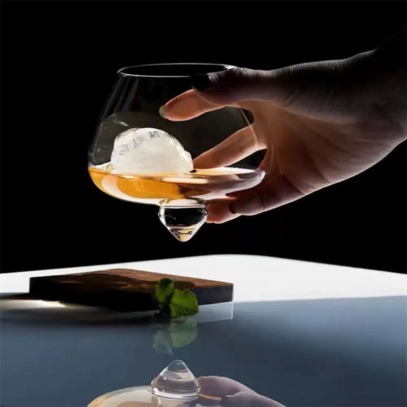 위스키 안경 배꼽 맥주 회전 유리 레드 와인 회전 위스 - Whisky Beer And Wine 리뷰 및 가격