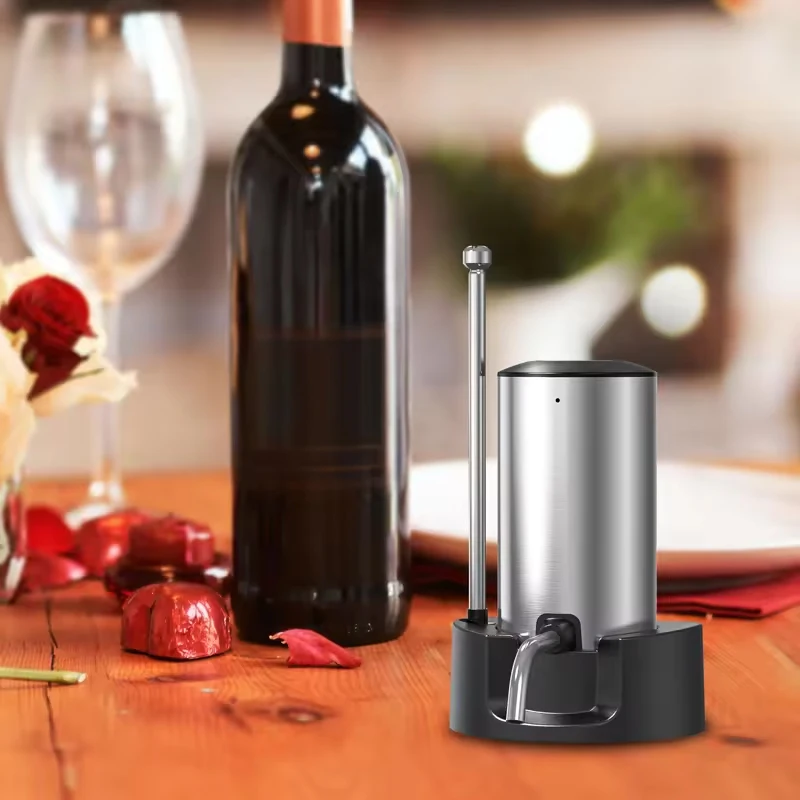 TYPE-C 충전 기능을 갖춘 지능형 전기 와인 통풍  - Wine Aerator Pour 리뷰 및 가격
